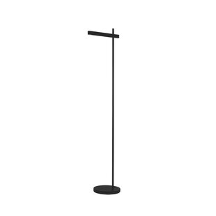 Alex zwarte vloerlamp dimbaar LED  7,5W 3000K