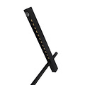 Alex zwarte vloerlamp dimbaar LED  7,5W 3000K