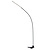 Bugatti gebogen vloerlamp 21W dimbaar