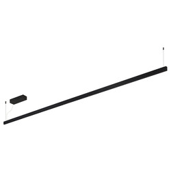 Fantasia Bardot LED Pendelleuchte 2400mm mattschwarz, 3000K