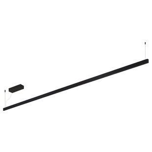 Fantasia Bardot suspension LED 2400mm noir mat, 3000K