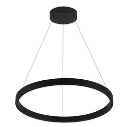 Fantasia Bardot lámpara colgante redonda negro mate Ø600mm
