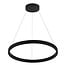 Fantasia Lámpara colgante Bardot redonda LED 41W 3000K 820 lúmenes Ø600mm negro mate, regulable