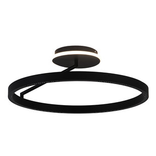 Bardot ceiling lamp LED 29W 3000K black Ø600mm