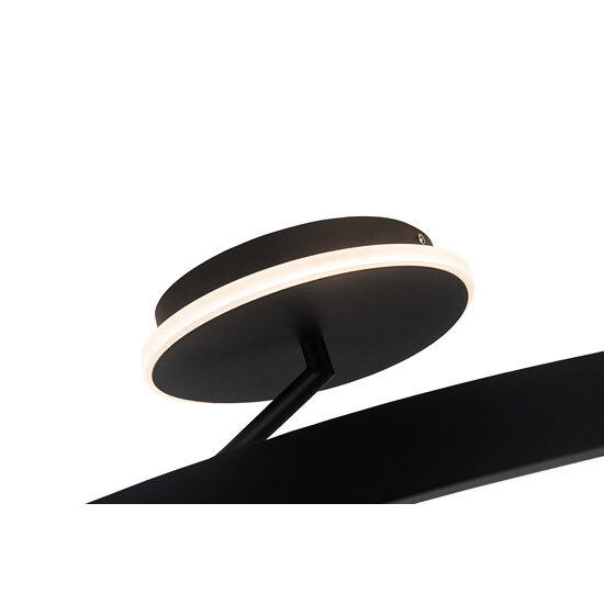 Plafonnier Bardot LED 29W 3000K noir Ø600mm