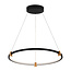 Fantasia Fantasia Trendsy LED hanglamp horizontaal, Ø600mm, 37W dimbaar, 3000K warm wit, zwart/goud aluminium