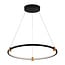 Fantasia Trendsy LED-Pendelleuchte, horizontal Ø600mm, 37W dimmbar, 3000K warmweiß, Aluminium schwarz/gold
