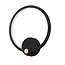 Fantasia Fantasia Magico wall light LED 12W 3000K black and gold, diameter 320 mm, IP20