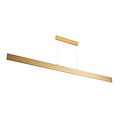 Fantasia Fantasia Alyn gold pendant lamp, 180 x 150 cm, dimmable LED 3000K warm white 40W, aluminium and silicone