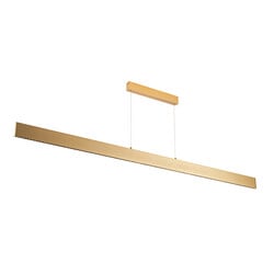 Fantasia Alyn gold pendant lamp 180 cm dimmable 3000K 40W