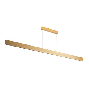 Maximo gold hanging lamp 180 cm gold 3000K 40W
