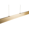 Fantasia Fantasia Alyn gold pendant lamp, 180 x 150 cm, dimmable LED 3000K warm white 40W, aluminium and silicone