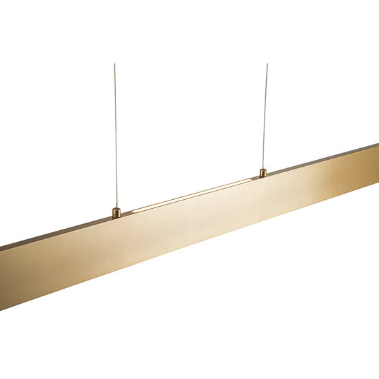 Fantasia Fantasia Alyn gold pendant lamp, 180 x 150 cm, dimmable LED 3000K warm white 40W, aluminium and silicone