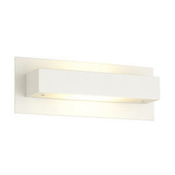 Applique Dina blanc satiné R7s 118mm 10W LED dimmable WW