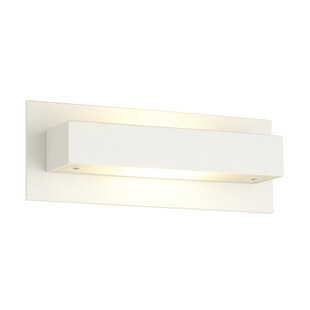 Dina wall lamp satin white R7s 118mm 10W LED dimmable WW