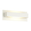 Applique Dina blanc satiné R7s 118mm 10W LED dimmable WW