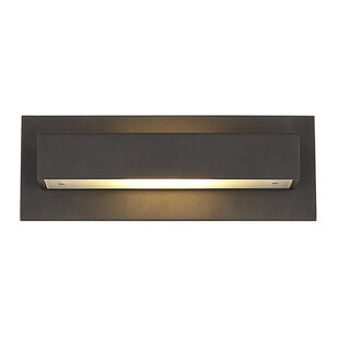 Dina wall lamp black R7s 118mm 10W LED dimmable WW