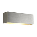 Floris wandlicht alu 250mm R7s 118mm 10W LED WW dimbaar