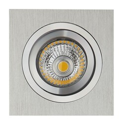 Mozes I recessed spotlight ALU 1x 5W LED GU10 dimmable incl.