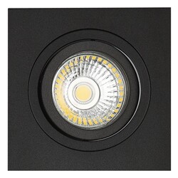 Foco empotrable Mozes I negro 1x 5W LED GU10 regulable incl.