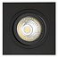 Mozes I black recessed spotlight 1x 5W LED GU10 dimmable incl.