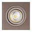 Mozes I bronze recessed spotlight 1x 5W LED GU10 dimmable incl.