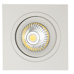 Foco empotrable blanco Mozes II 1x 5W LED GU10 regulable incl.