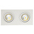 Fantasia Zoom II recessed spotlight white 2x 5W LED GU10 dimmable incl.