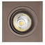 Spot encastrable Mozes II bronze 1x 5W LED GU10 dimmable incl.