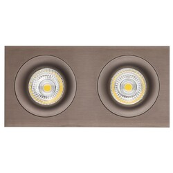 Fantasia Mozes III recessed spotlight bronze 2x GU10