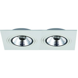 Barema AR111 rectángulo 2L blanco incluye 2x AR111 12.4W 2700K