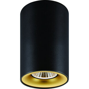Buto h110mm noir 1x 5W LED GU10 dimmable incl.