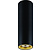 Buto h250mm negro 1x 5W LED GU10 regulable incl.