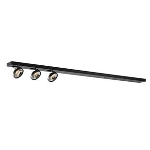 AEON-3 XXL Deckenbasis schwarz 1800mm, 3x AR111 LED dimmbar