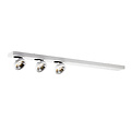 Fantasia Fantasia AEON-3 XL plafondbasis wit, 1200mm lang, voor 3x AR111 LED-lampen (incl.), 2700K, Ra>80, IP20