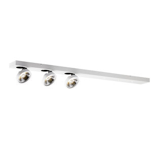 Mixo XL blanc 3x AR111 (incl) socle 1200mm pour suspensions