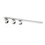Fantasia Fantasia Aeon-3 XL base de techo, blanca, 3x AR111 12,4W LED regulable, 2700K blanco cálido, 1200mm