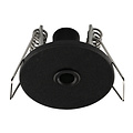 Base empotrada de 43 mm Ø 36 mm para lámpara colgante - negra