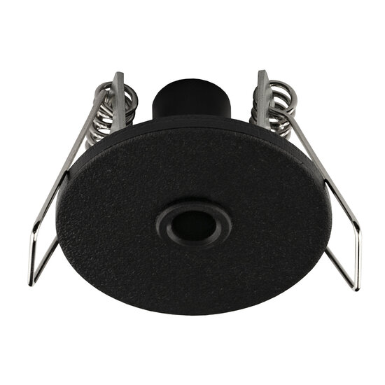 Base encastrée 43 mm Ø 36 mm pour suspension - noire
