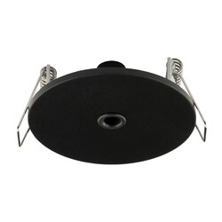 70mm Ø60mm built-in base for pendant - black