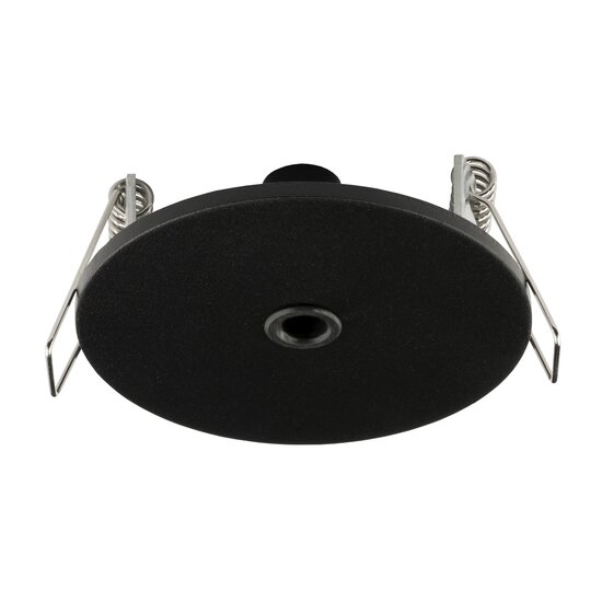 Fantasia Fantasia base à encastrer pour suspension, Ø70mm diamètre extérieur, Ø60mm trou d'encastrement, noir