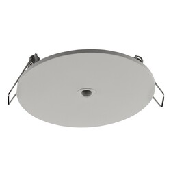 90mm Ø75mm built-in base for pendant - white