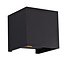 Fantasia Fantasia Koto wall light in black, G9 socket excl. bulb (max 40W), IP20, 1 light point, 96.8 x 96.8 x 96.8 mm