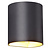 Dorada simple wall light black / gold G9 excl (max 40W)