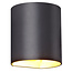 Dorada simple wall light black / gold G9 excl (max 40W)