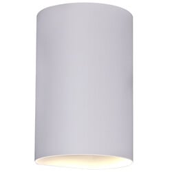 Dorada aplique doble blanco redondo con 2x GU10 (excl.)