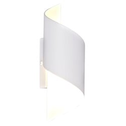 Aplique Helix blanco con portalámparas G9, bombilla no incluida