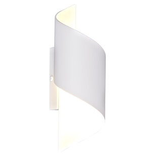 Fantasia Hilde aplique de pared blanco con casquillo G9, sin bombilla