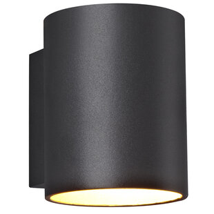 Mido wall light black / gold round G9 excl (max 40W)