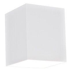 Applique murale carrée blanche Mido G9 excl (max 40W)